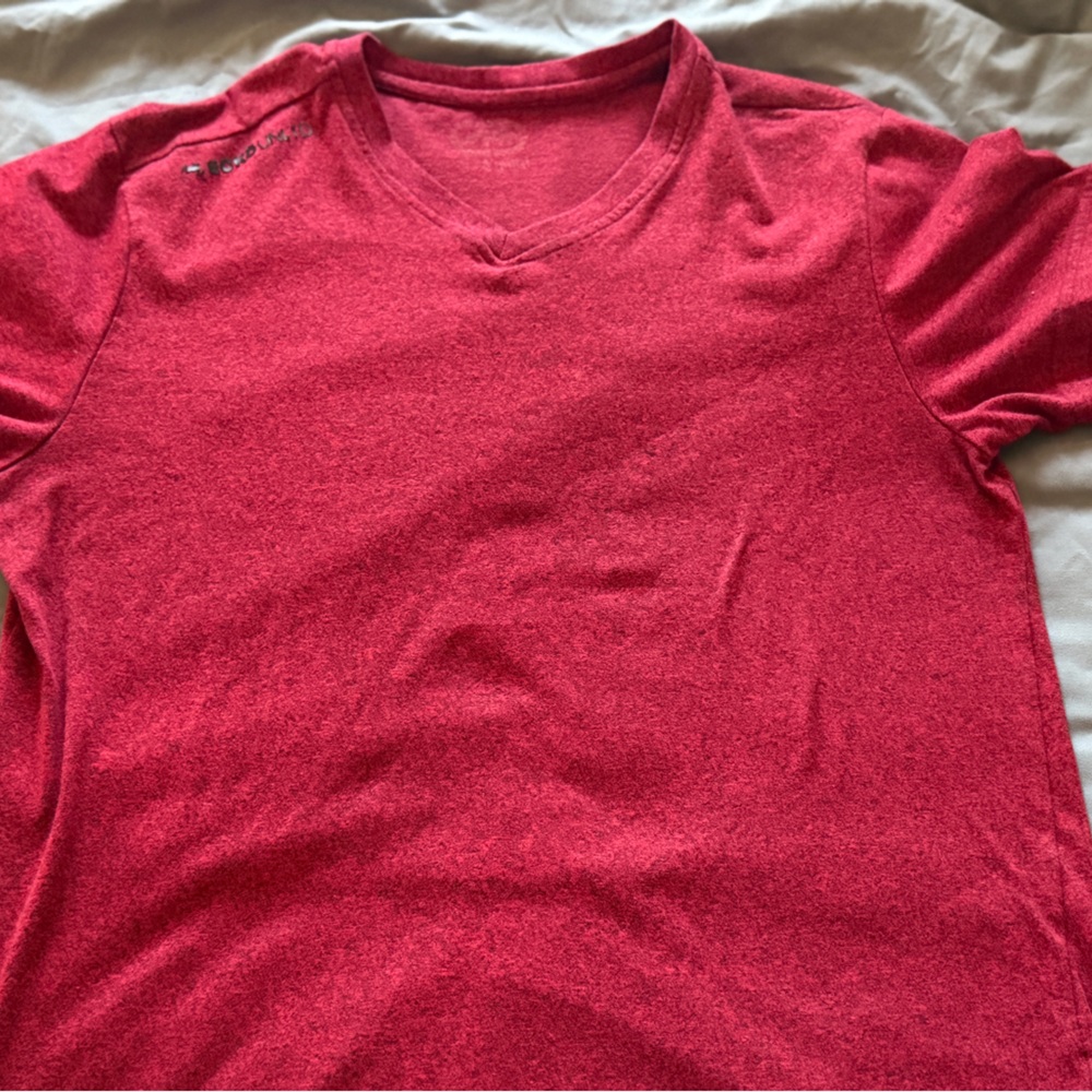 Vibrant Red Short Sleeve Tee